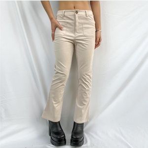 Corduroy Flared Pants